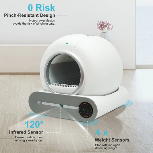 Pawerful 1.0 Self Cleaning Automatic Cat Litter Box