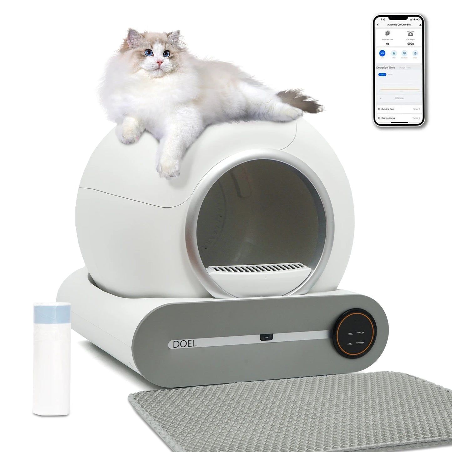 Pawerful 1.0 Self Cleaning Automatic Cat Litter Box
