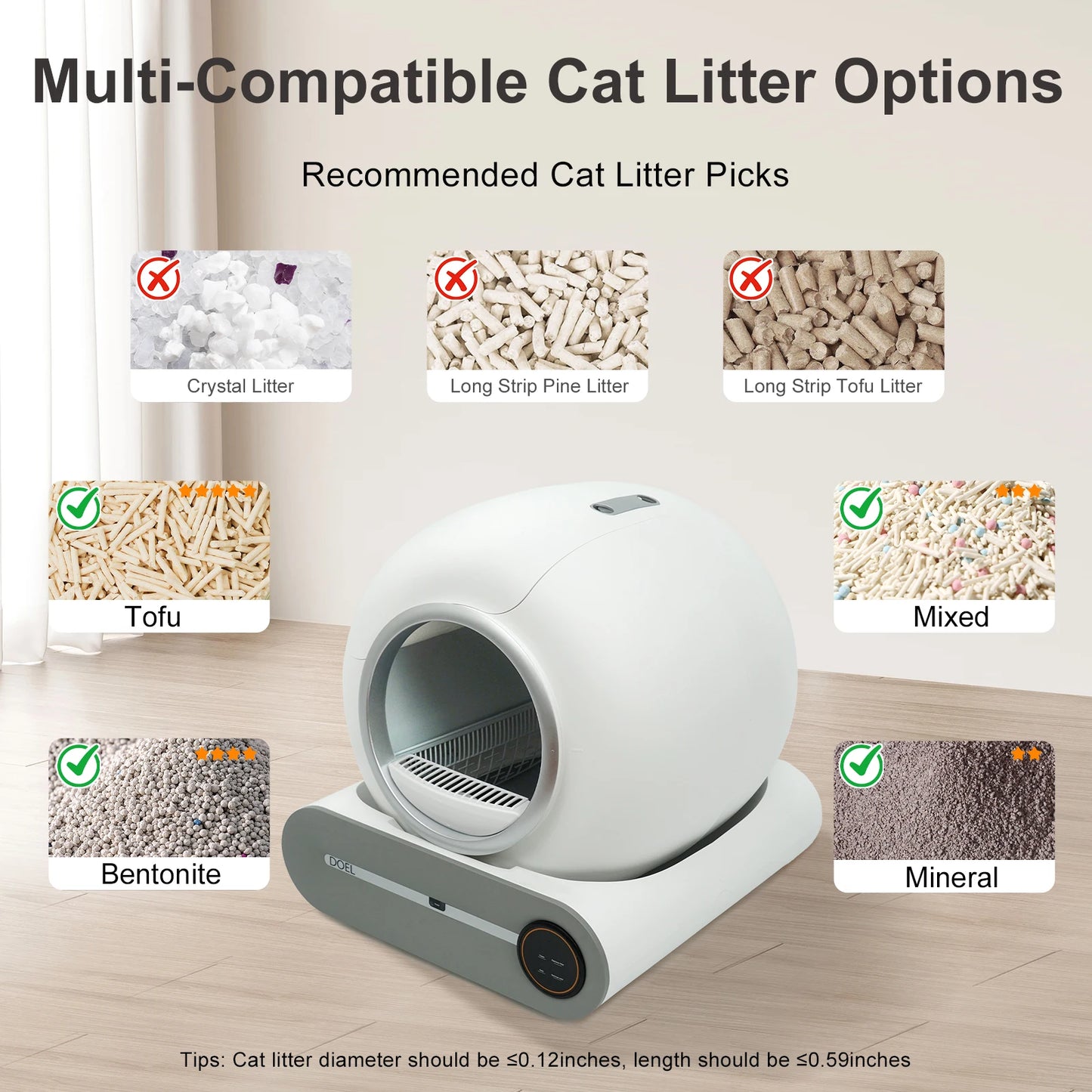 Pawerful 1.0 Self Cleaning Automatic Cat Litter Box